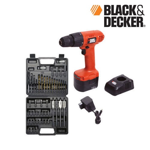 Black & Decker CD121K50 12-Volt Cordless Drill/Driver 50