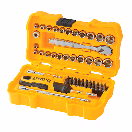 DWMT81610-0 50pc 1/4" Socket set