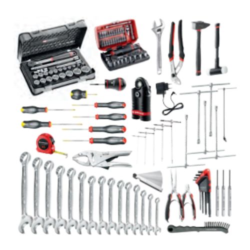 CM.MO1 118-piece set of motorcycle maintenance tools | Sfmkart.com