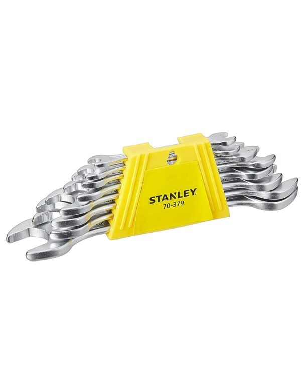 70-379E 8PCS DOUBLE O/E SPANNERS SET 6X7 TO 20X22MM - Image 3