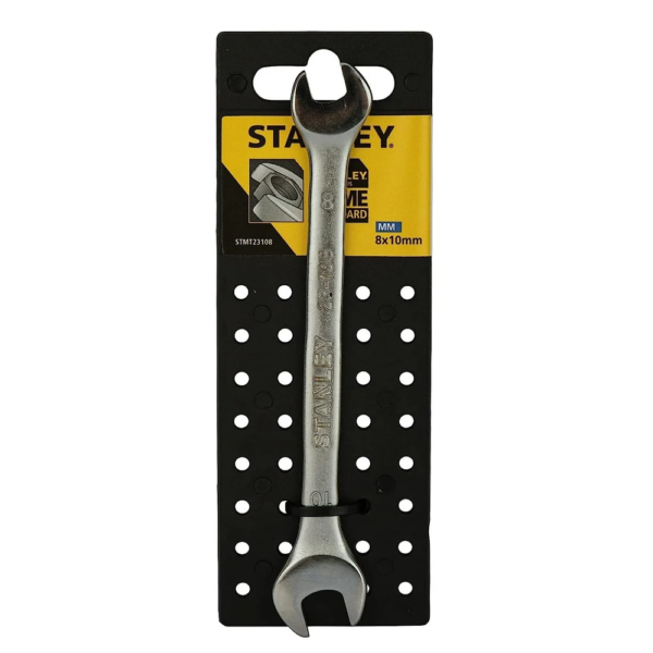 STMT23108 DOUBLE OPEN END SPANNER 8X10 MM