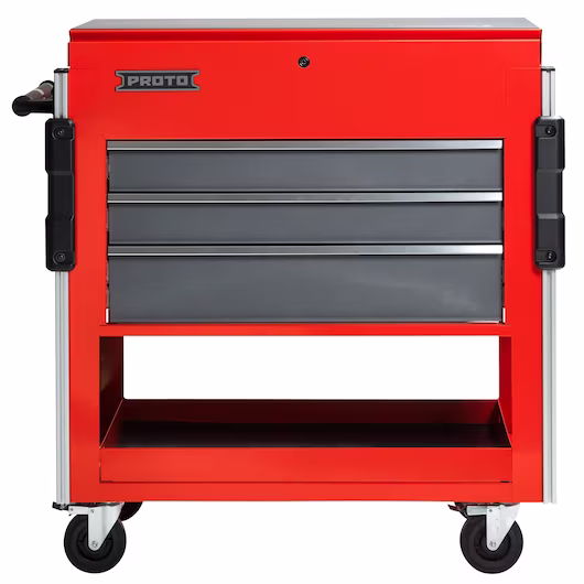 JUC3743-3SG MODULAR 37" UTILITY CART 3 DRAWER
