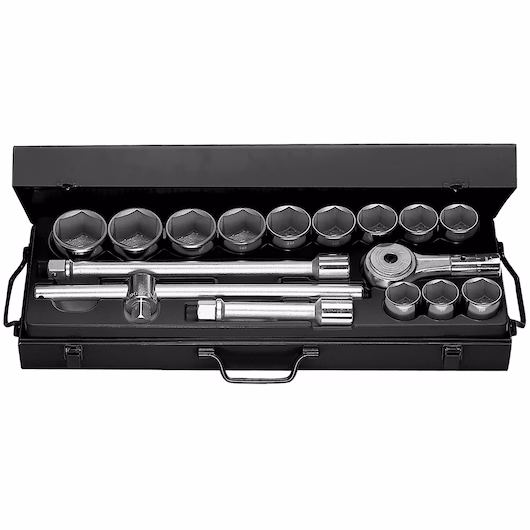 K.151B K.433E 3/4" SOCKET SET 10-55MM