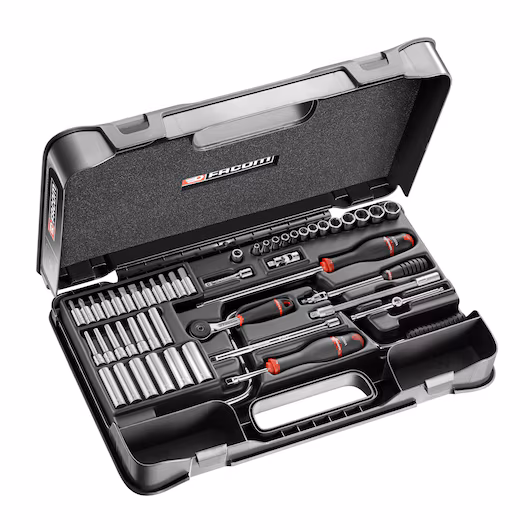 R.450BP 1/4' SOCKET SET 6PT MM R.161B 61PC