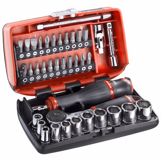 R2NANO 1/4" SOCKET SET 6P 5 5-14MM