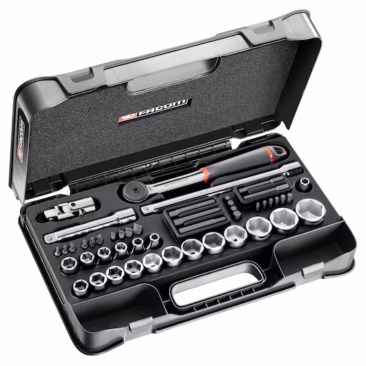 S.851 1/2' SOCKET SET 6P MM S.161B 48PC