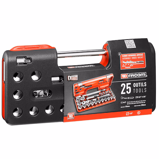 SXL.DBOX3PB 1/2 EXTEND. SOCKET LOCKING RATCHET DBOX - Image 2